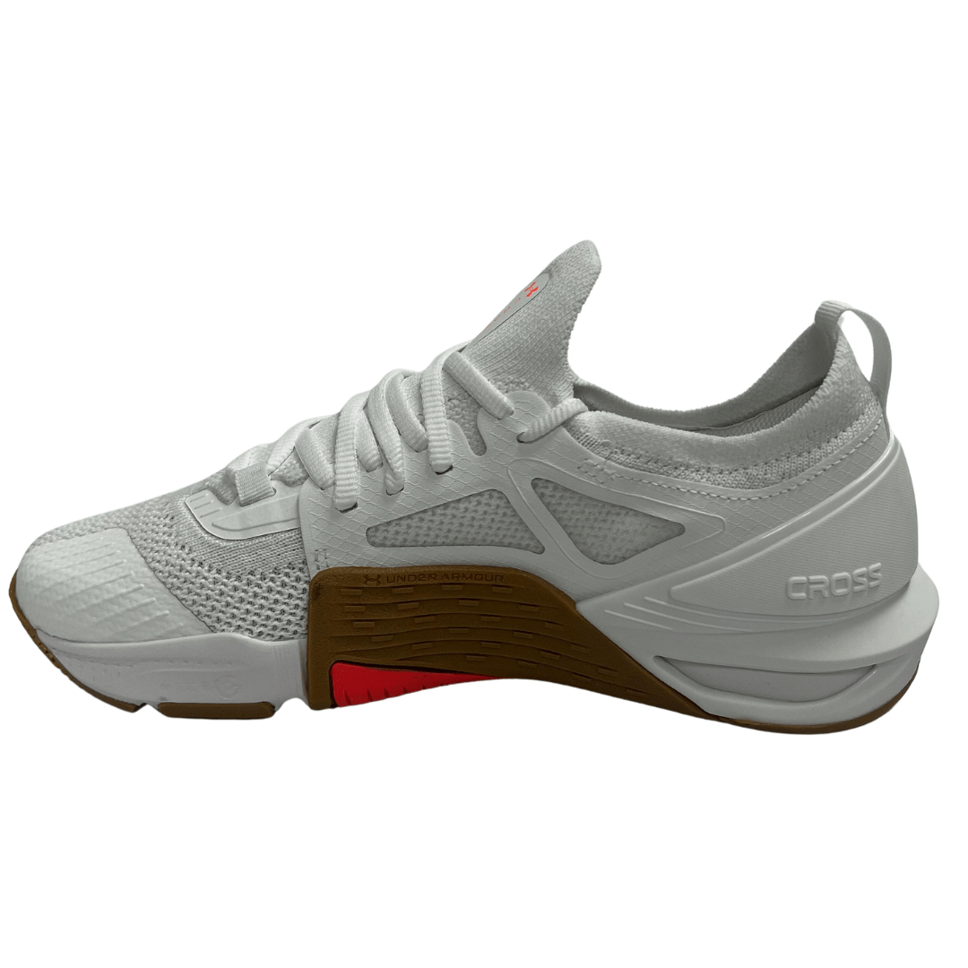 Tênis Under Armour Masculino UA Tribase Cross 2 Branco Petala Prata Branco 5