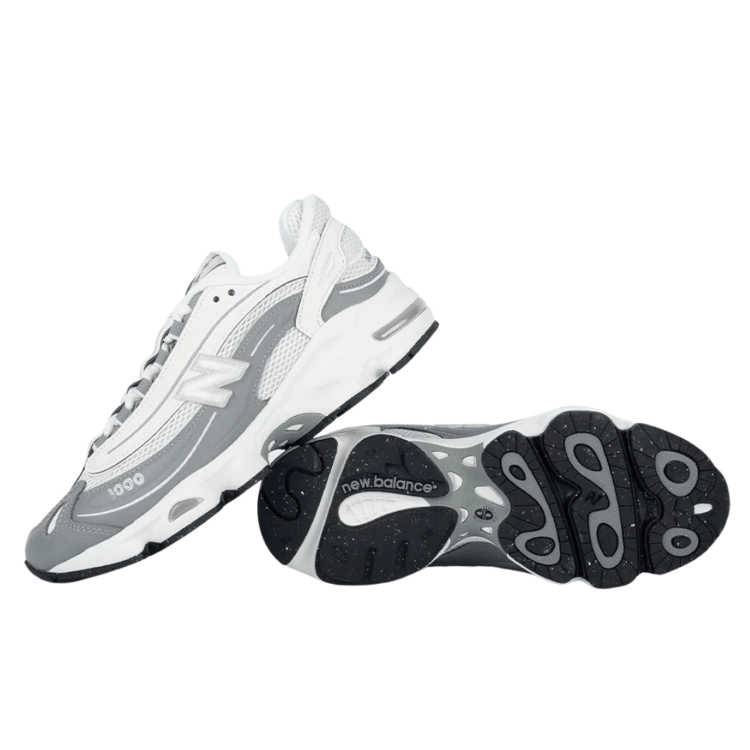 Tênis New Balance 1000 Feminino Cinza Claro Branco/Cinza 5