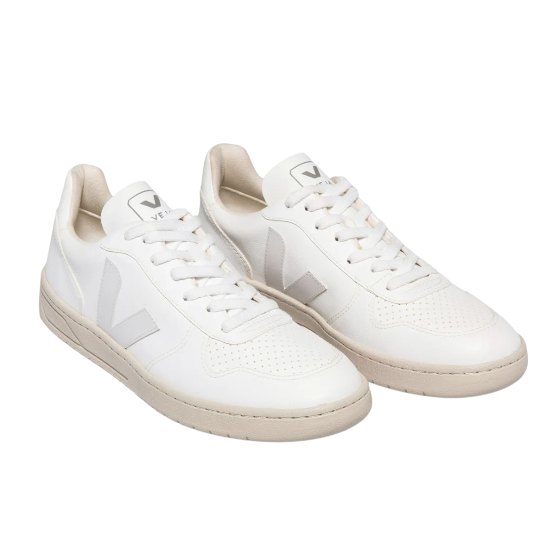 Tênis Veja Feminino V-10 White Couro Branco 3