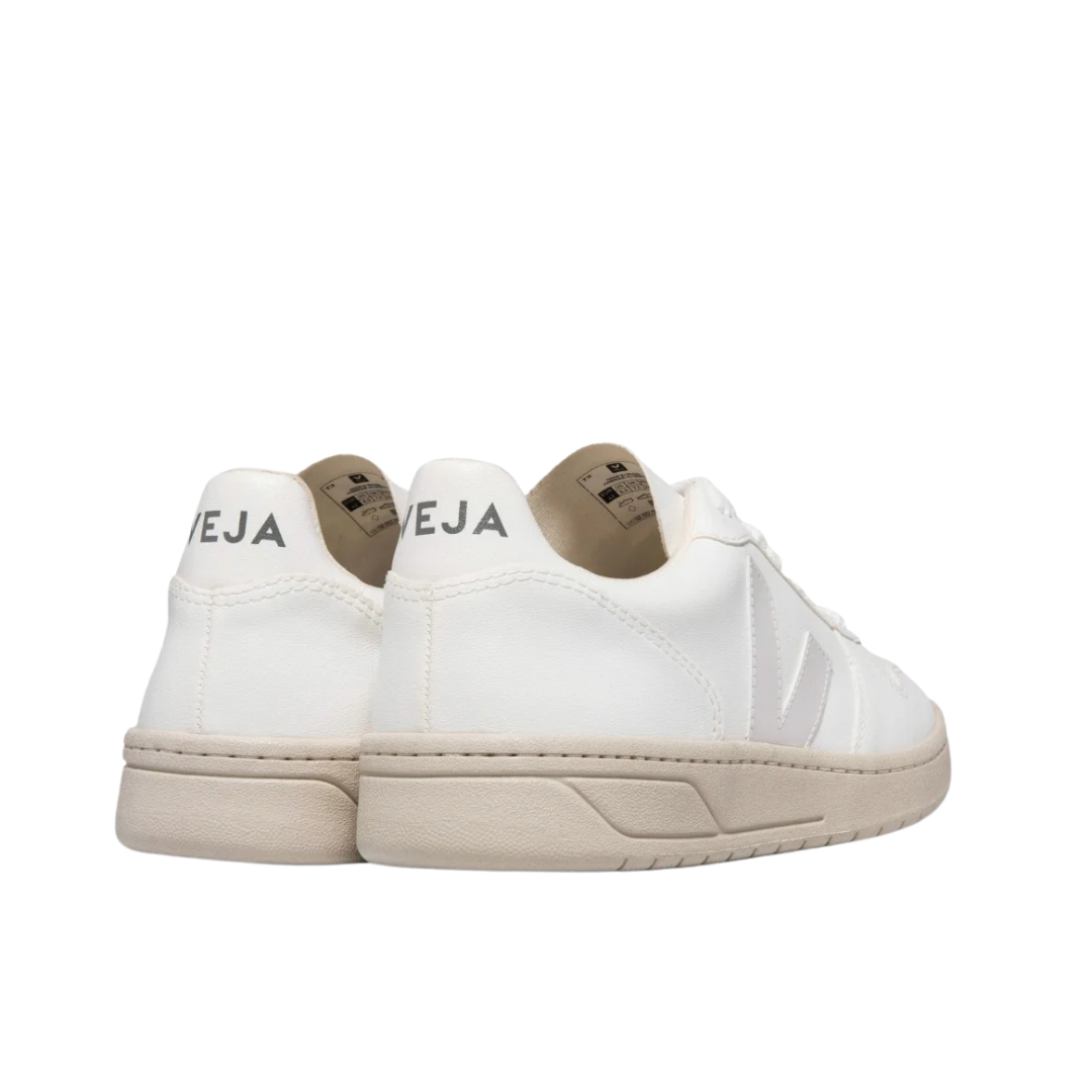 Tênis Veja Feminino V-10 White Couro Branco 4