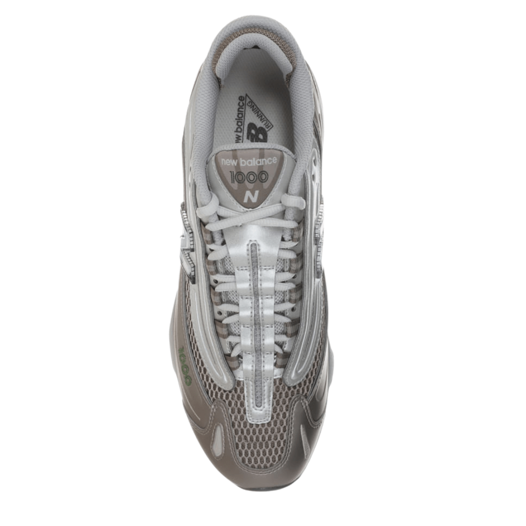 Tênis New Balance Feminino 1000 Taupe Prata Prata 2