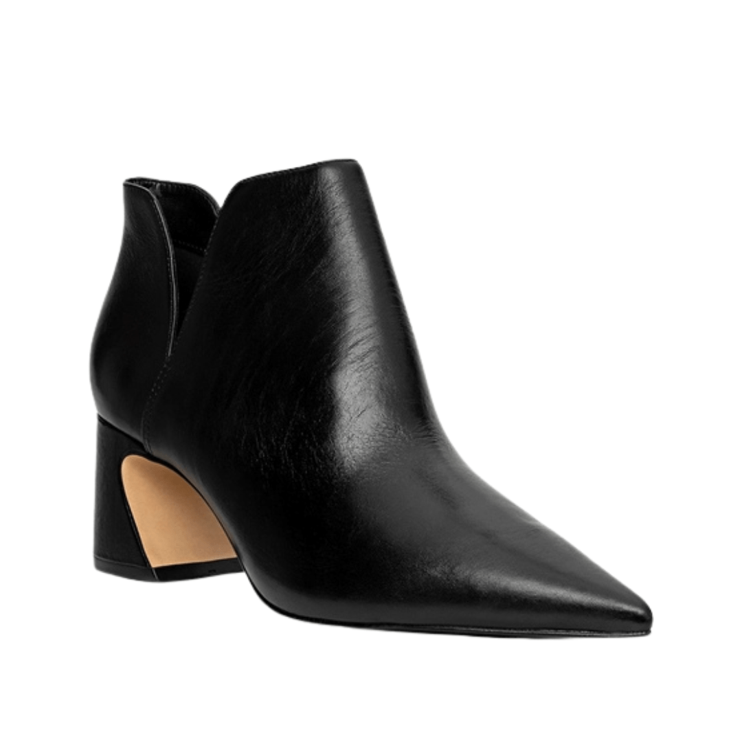 Bota Carrano Feminina Salto Wave Preto Couro Preto 3