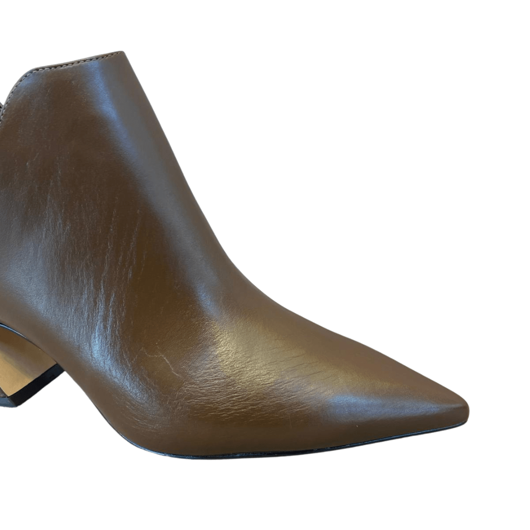 Bota Carrano Feminina Salto Wave Marrom Couro Marrom 3