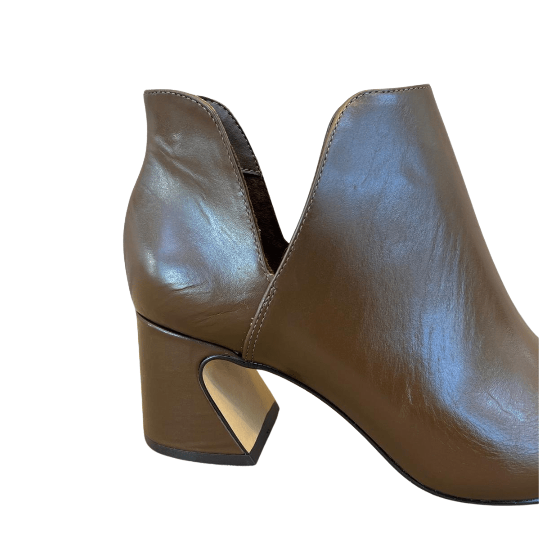 Bota Carrano Feminina Salto Wave Marrom Couro Marrom 4