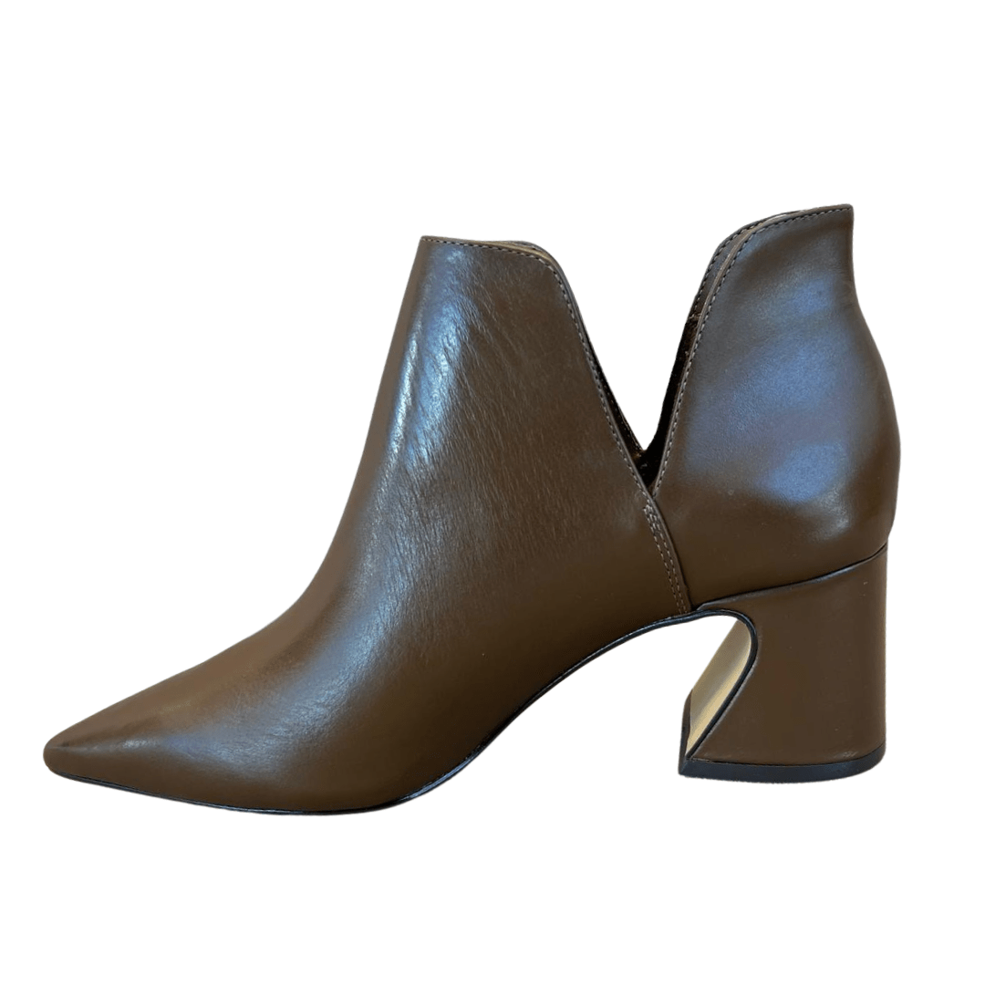 Bota Carrano Feminina Salto Wave Marrom Couro Marrom 5