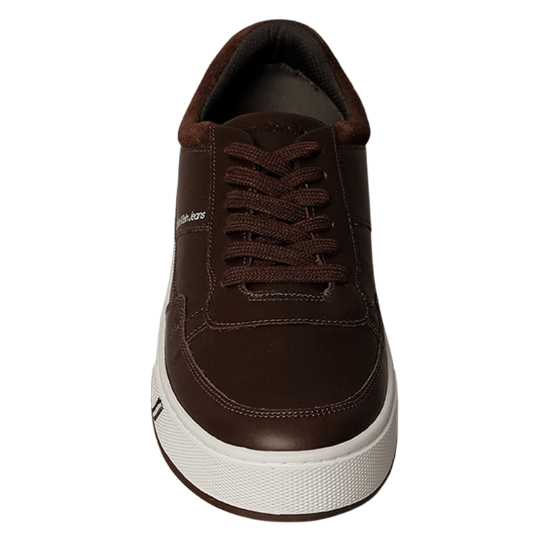 Tênis Calvin Klein Masculino Palito Basic Marrom Marrom 3