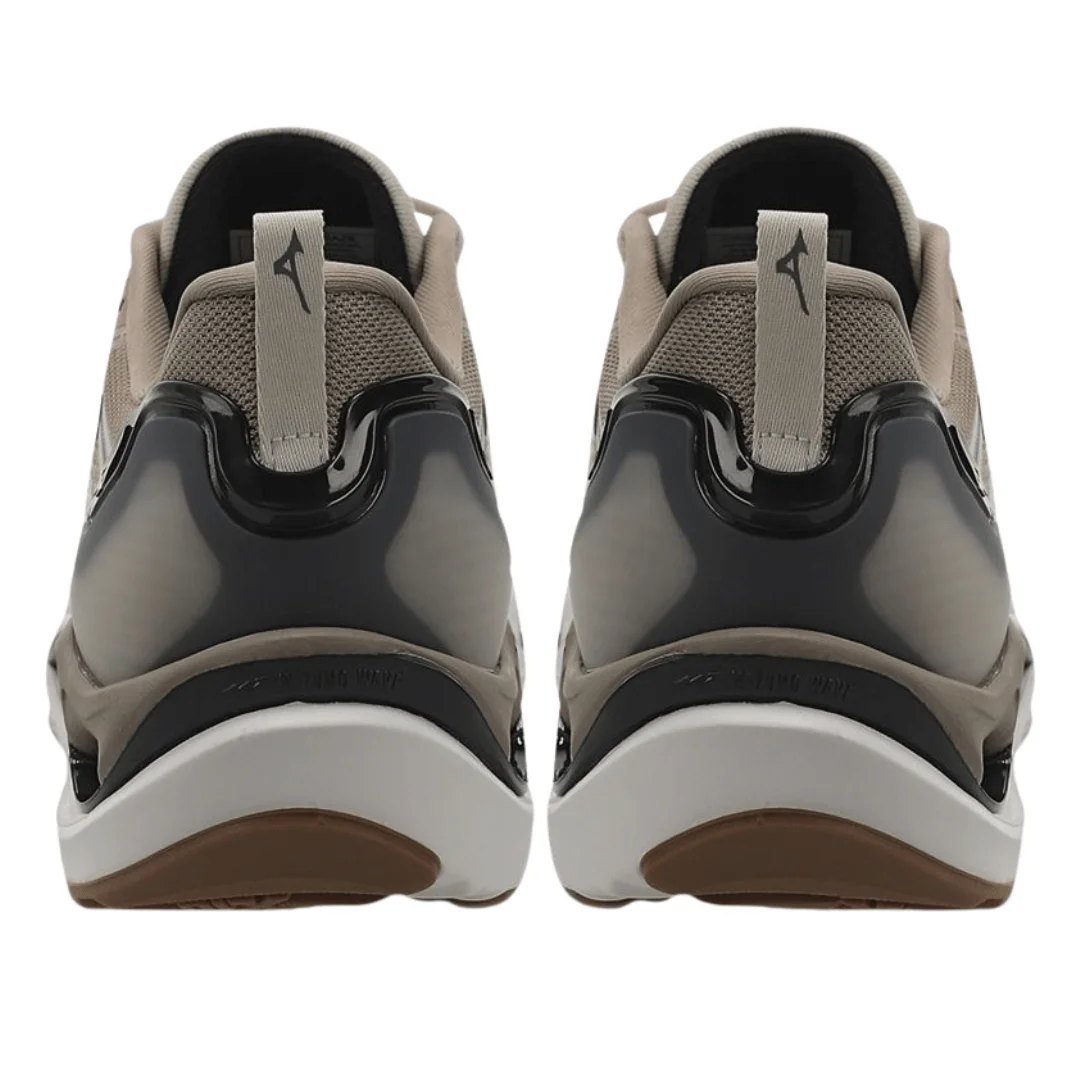 Tênis Mizuno Wave Stratos 3 Masculino Arenito Bege 3