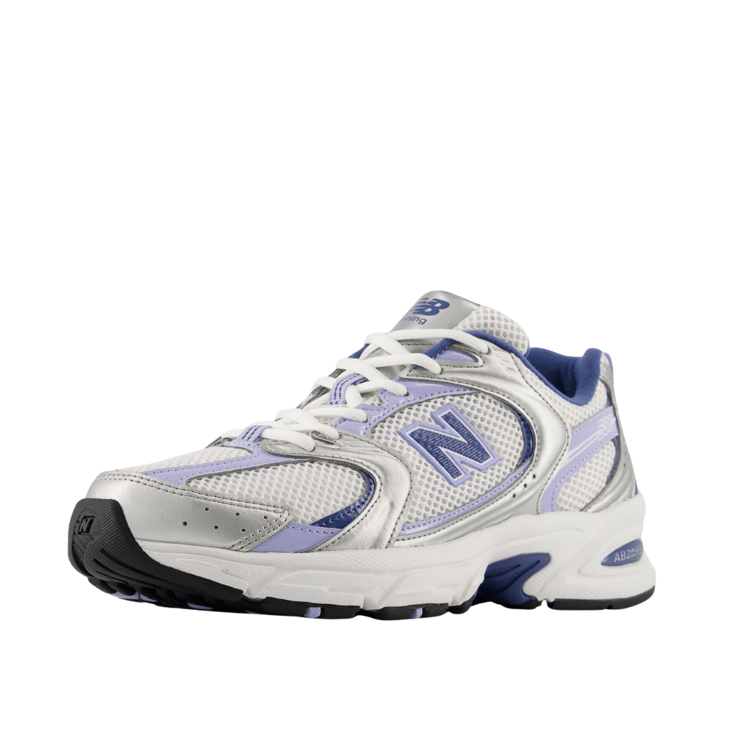 Tênis New Balance 530 Feminino Prata Lilas Branco/Azul 3