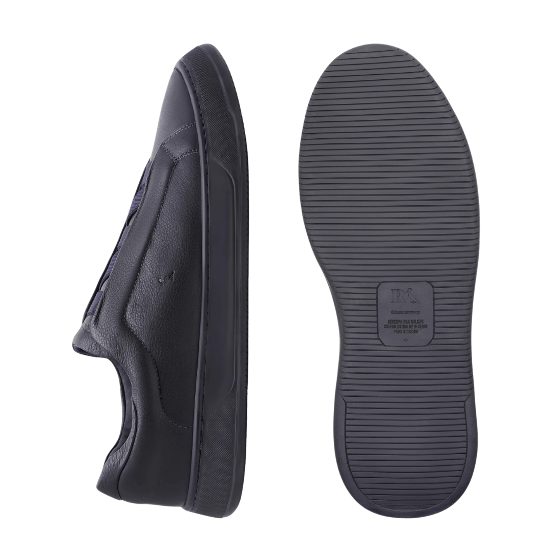 Tênis Reserva Masculino Preto Couro Preto 3
