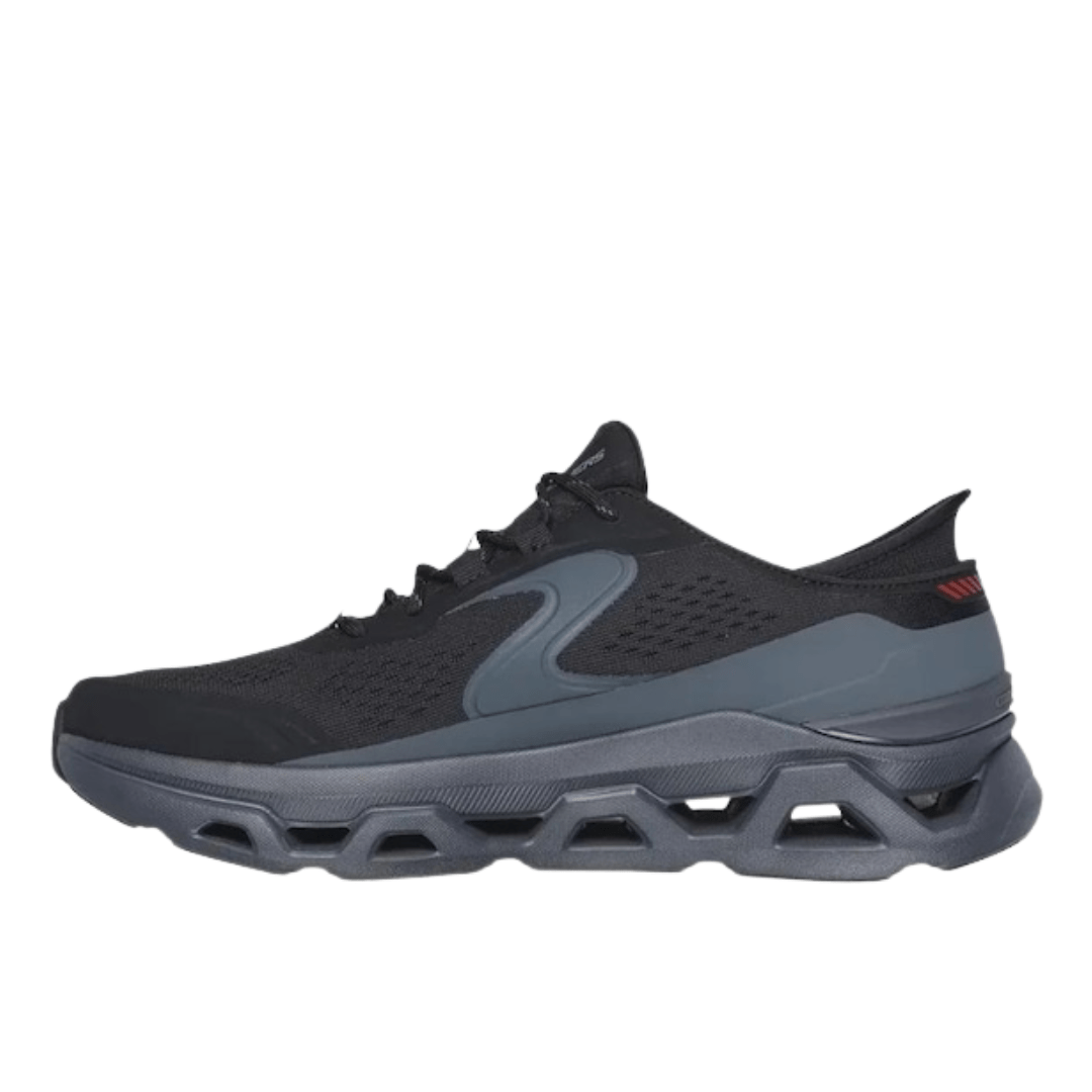 Tênis Skechers Glide Step Altus Masculino Preto Carvão Preto 4