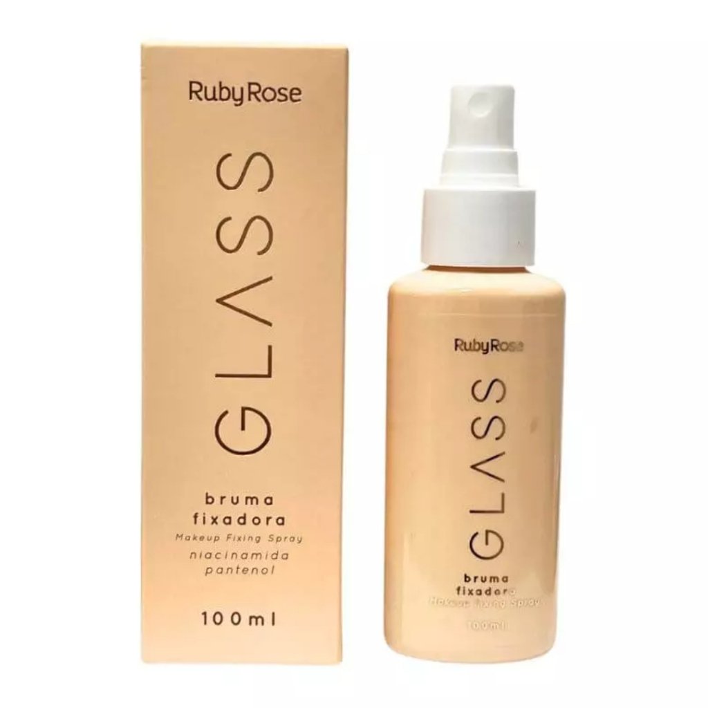 Bruma Facial Fixadora Glass - Hb343 - Ruby Rose 100ml 3