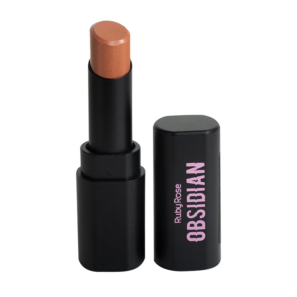 Batom Labial Cream Satin Obsidian - Hb7000 -  Ruby Rose