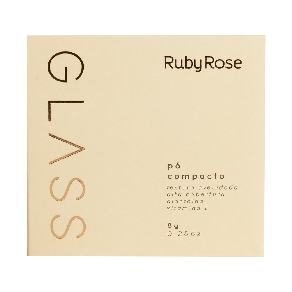 Po Compacto Glass - Hb8631 - Ruby Rose Cor GPD30 2