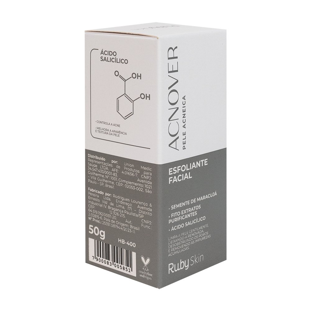  Esfoliante Facial Acnover - Hb400 - Ruby Rose ÚNICO 3