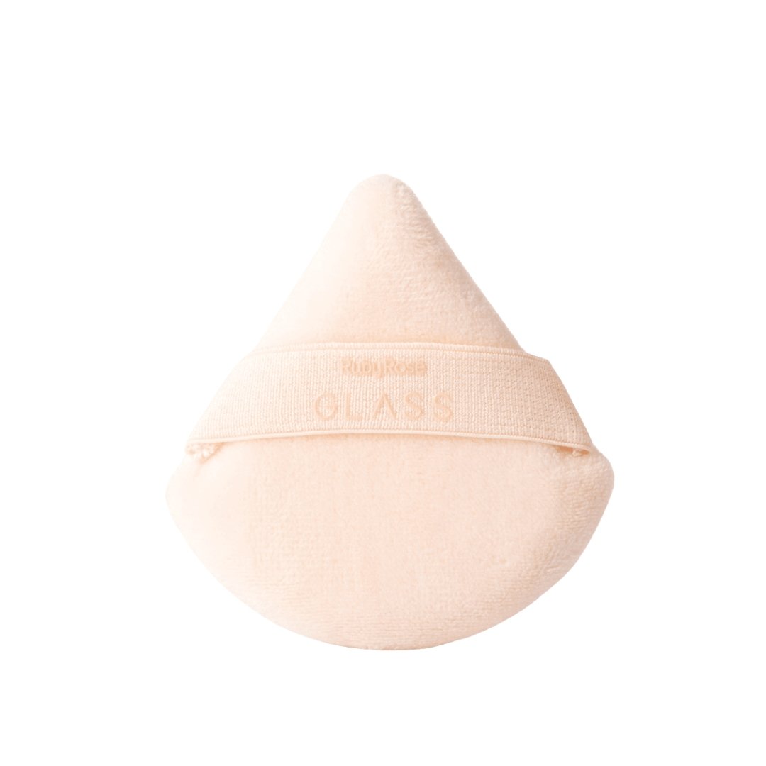 Esponja de Maquiagem Powder Puff GLASS - Hbs04 - Ruby Rose
