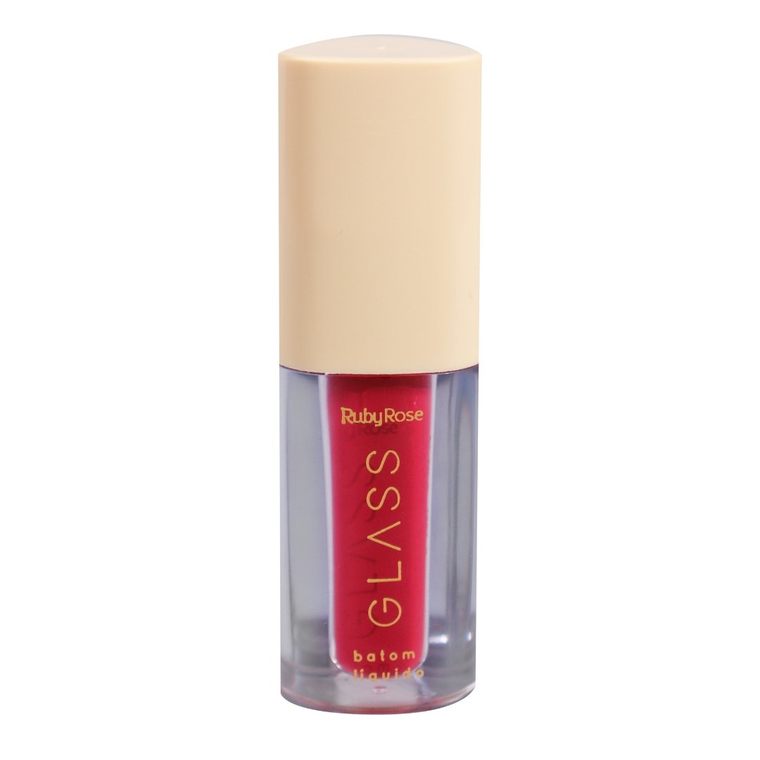 Batom Liquido Velvety Glass - Hb578 - Ruby Rose Cor BG04 3