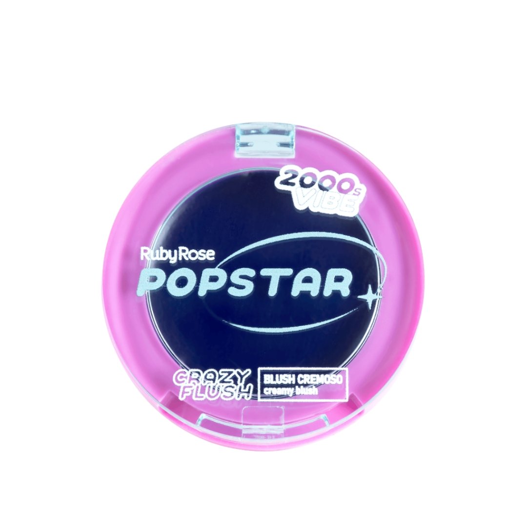 Blush Cremoso Crazy Flush Popstar - Hbm04 - Ruby Rose FLAME 2