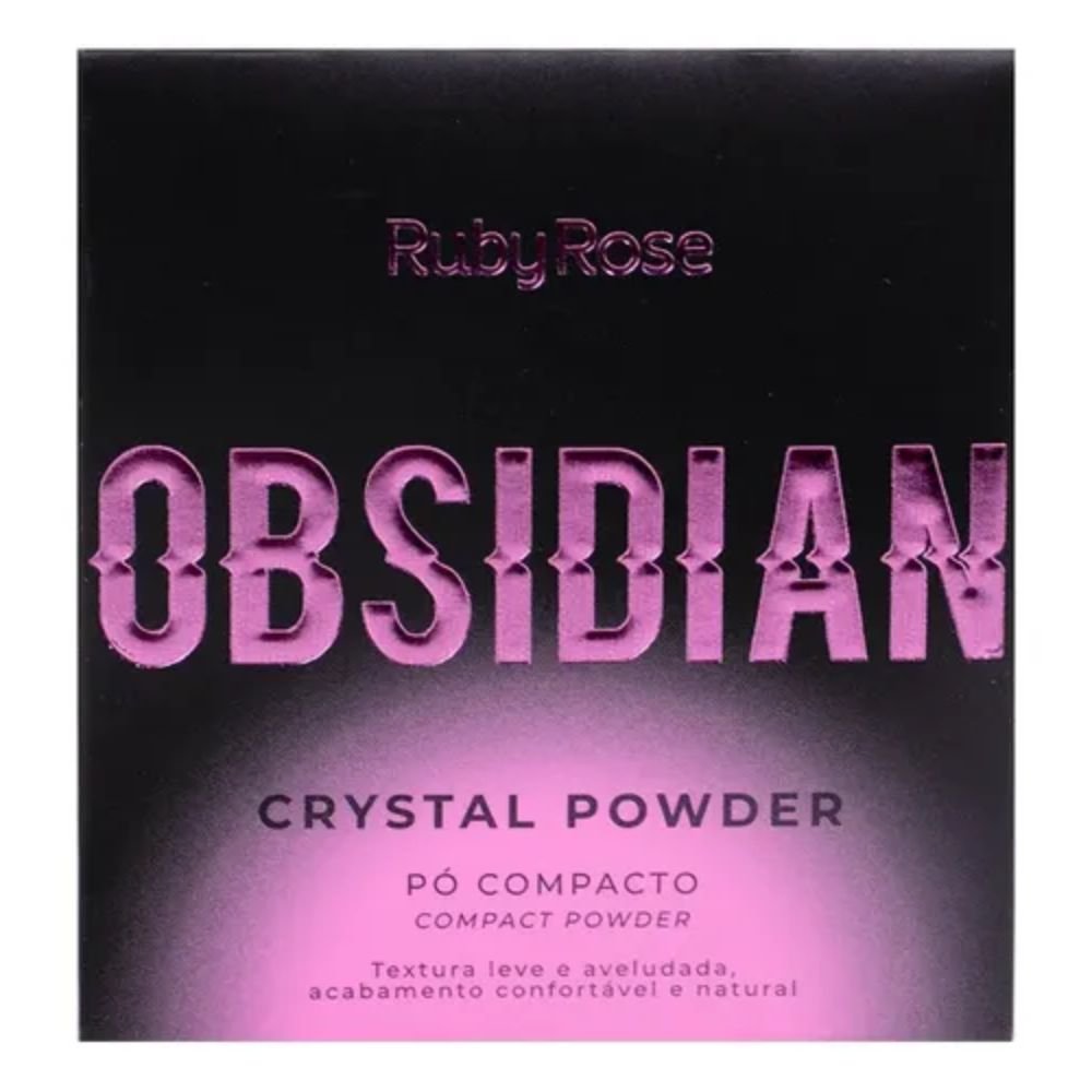 Po Compacto Obsidian - Hb1800 - Rubyrose Cor PC18 3