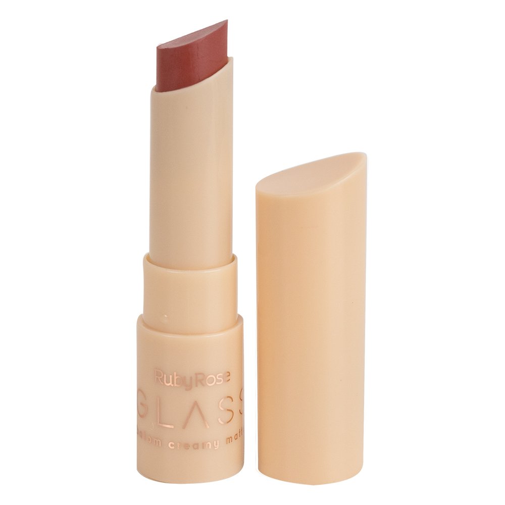 Batom Creamy Matte Glass - Hbf567 - Ruby Rose