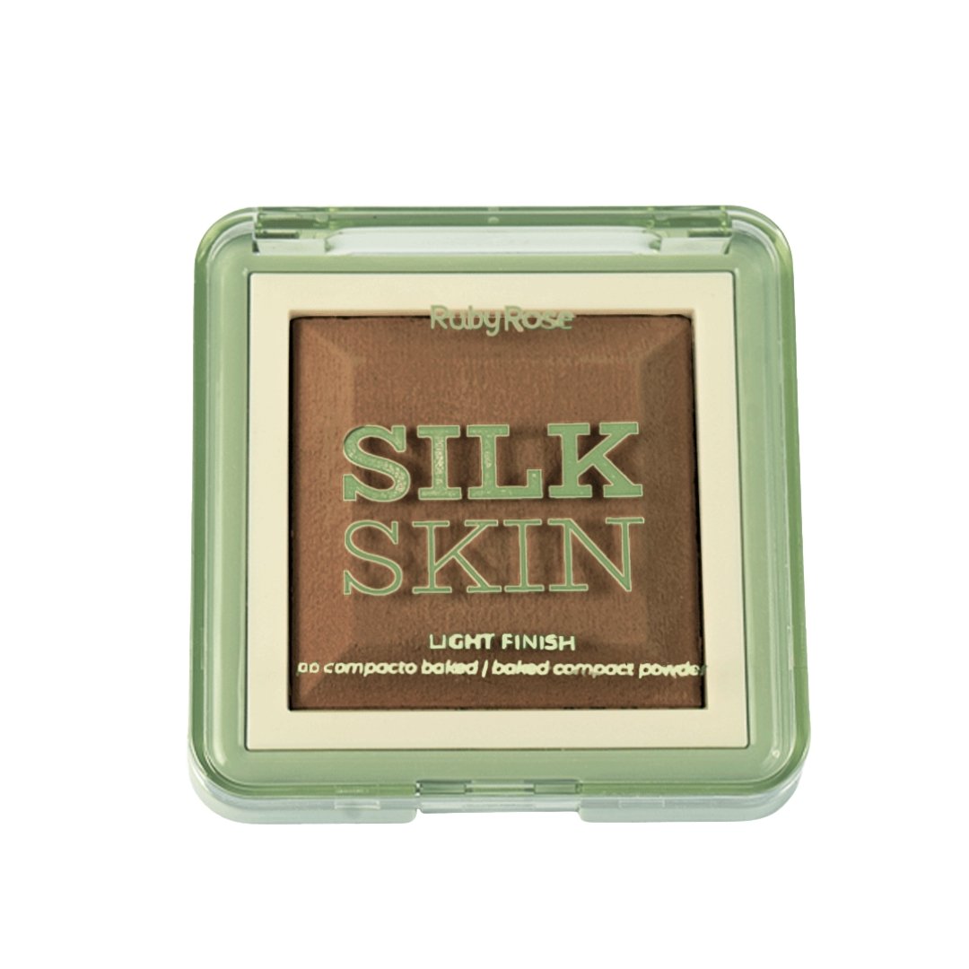 Po Compacto Baked Finish Silk Skin - Hbm403 - Ruby Rose
