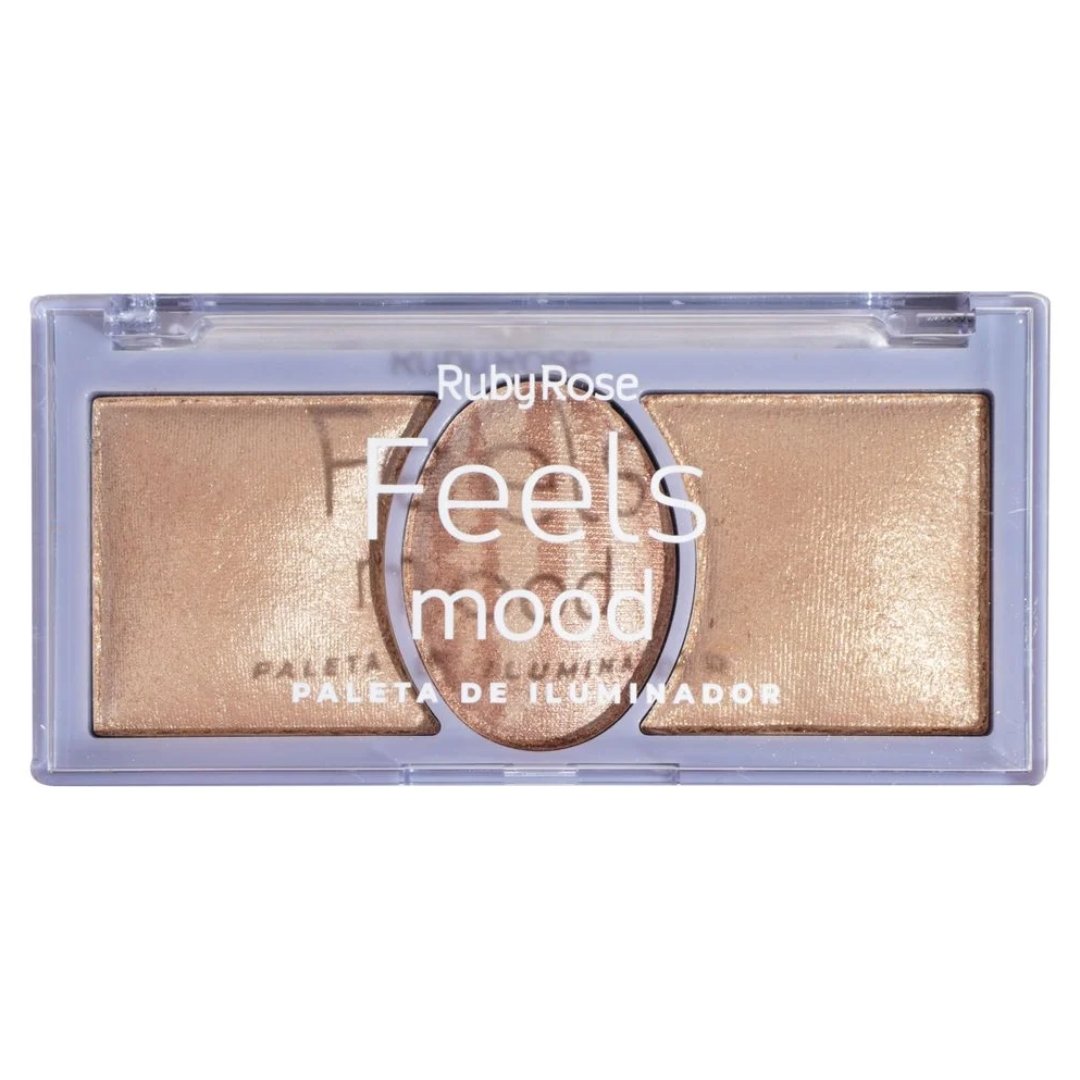 Paleta Para Iluminador Feels Mood - Hb7530 - Ruby Rose 