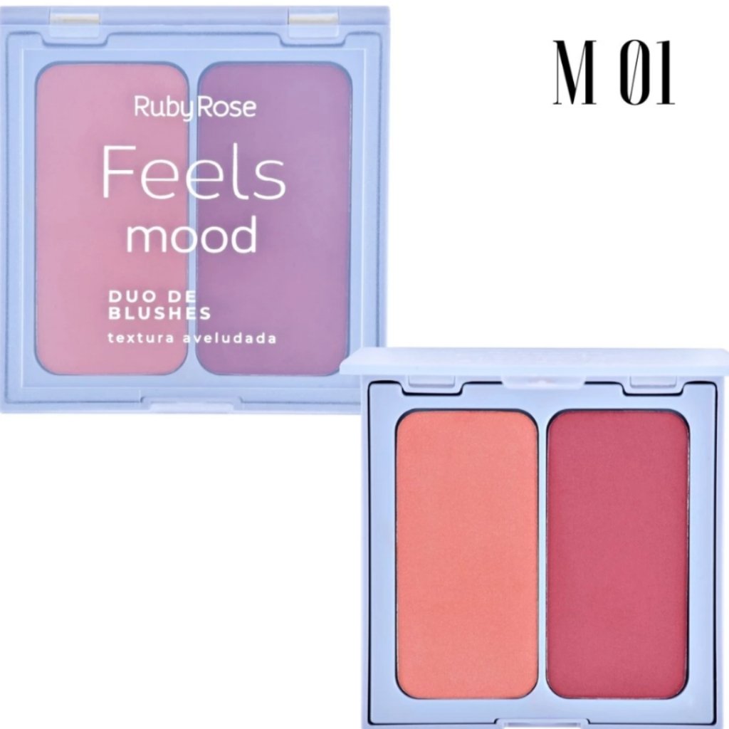 Duo de Blush Feels Mood - Hb870 - Ruby Rose