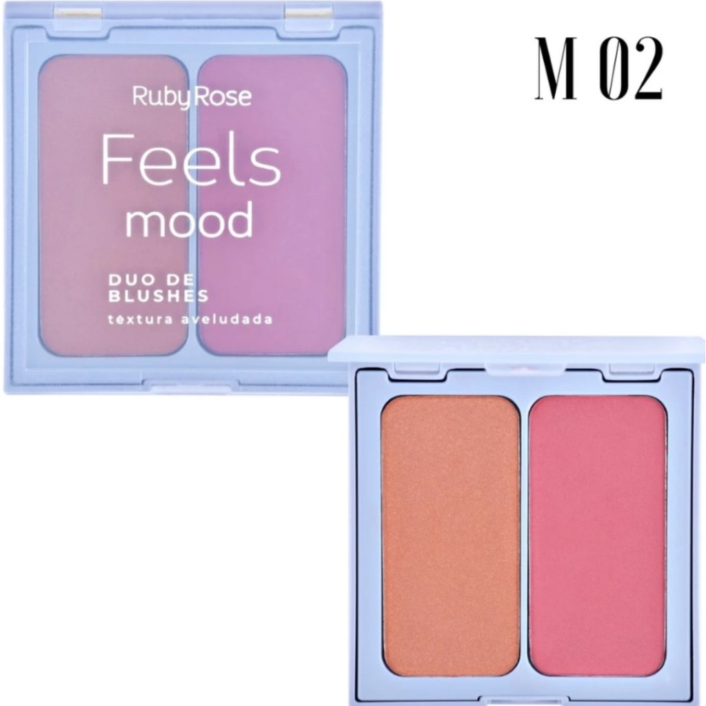 Duo de Blush Feels Mood - Hb870 - Ruby Rose