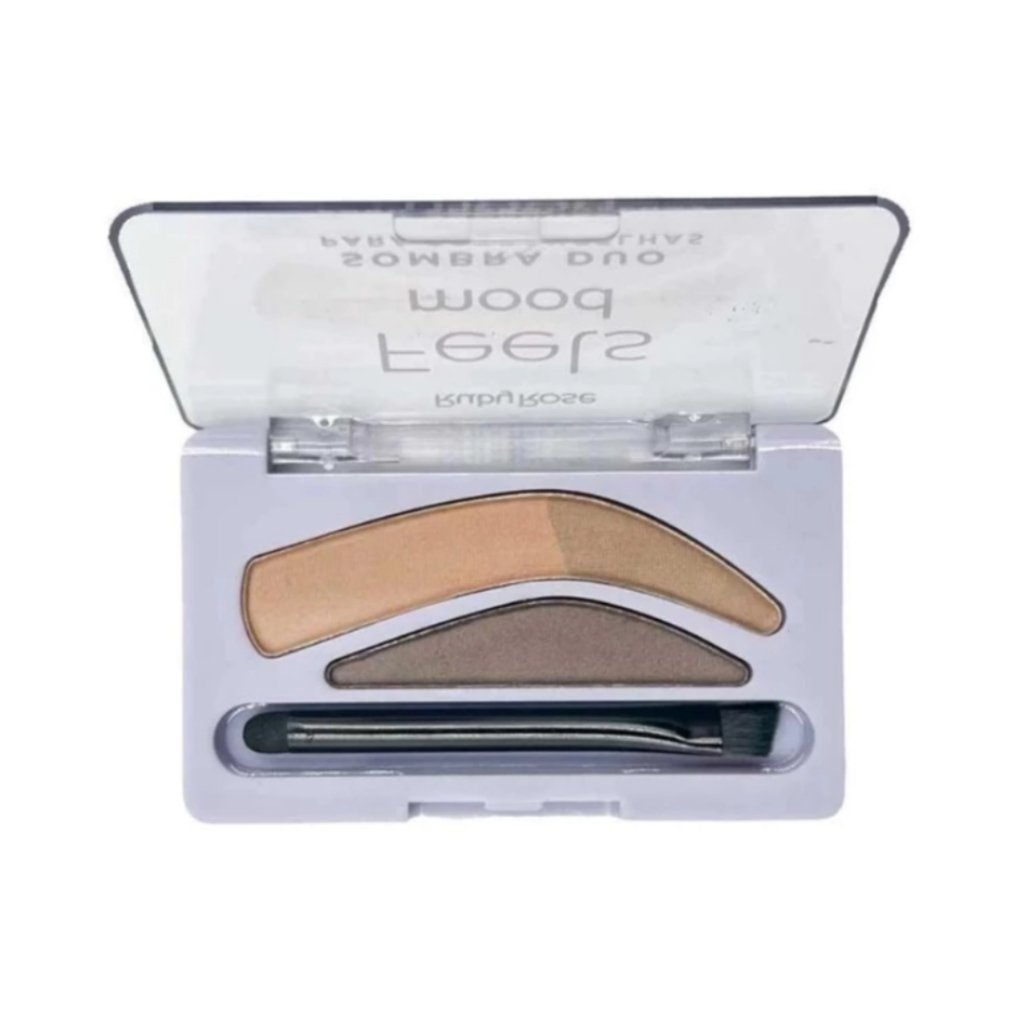 Sombra Duo para Sobrancelhas Feels Mood - HB9357 - Ruby Rose