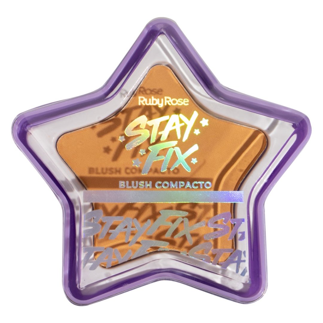 Blush Compacto Stay Fix - Hbf574 - Ruby Rose Cor ST30 3