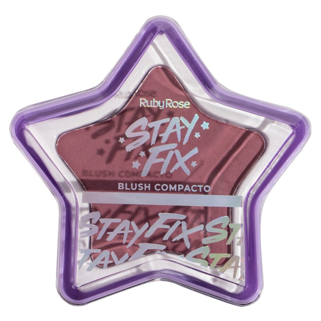Blush Compacto Stay Fix - Hbf574 - Ruby Rose Cor ST60 3