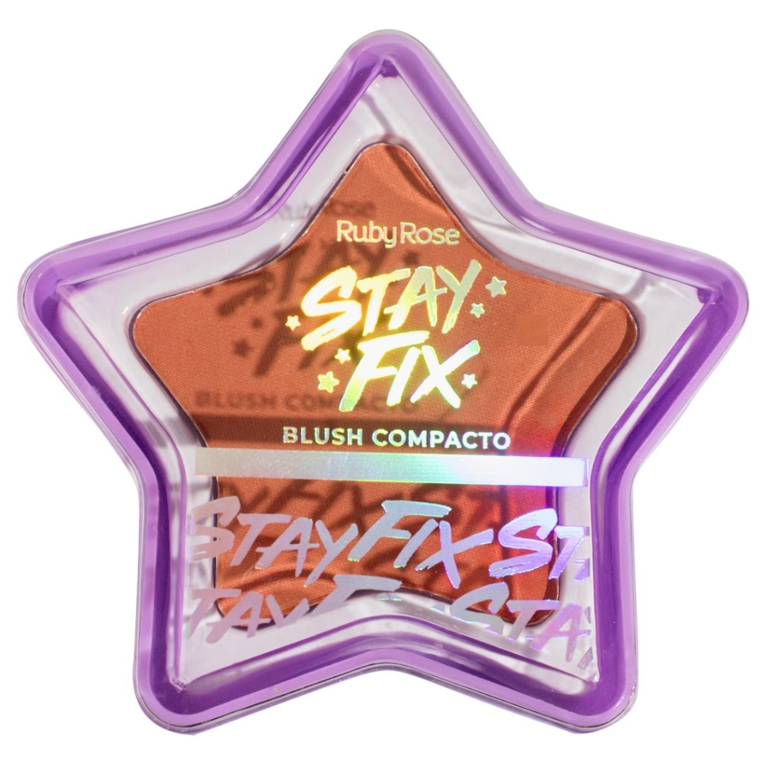 Blush Compacto Stay Fix - Hbf574 - Ruby Rose