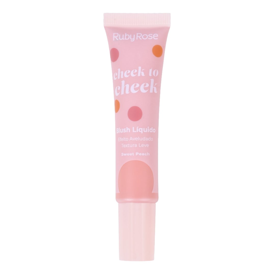 Blush Liquido Cheek To Cheek - Hb6116 - Ruby Rose