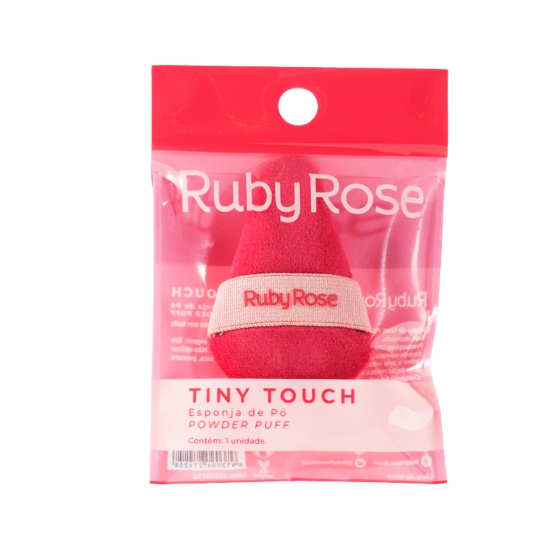Esponja De Po Powder Puff Tiny Touch - Hba7005 - Ruby Rose Rosa 4