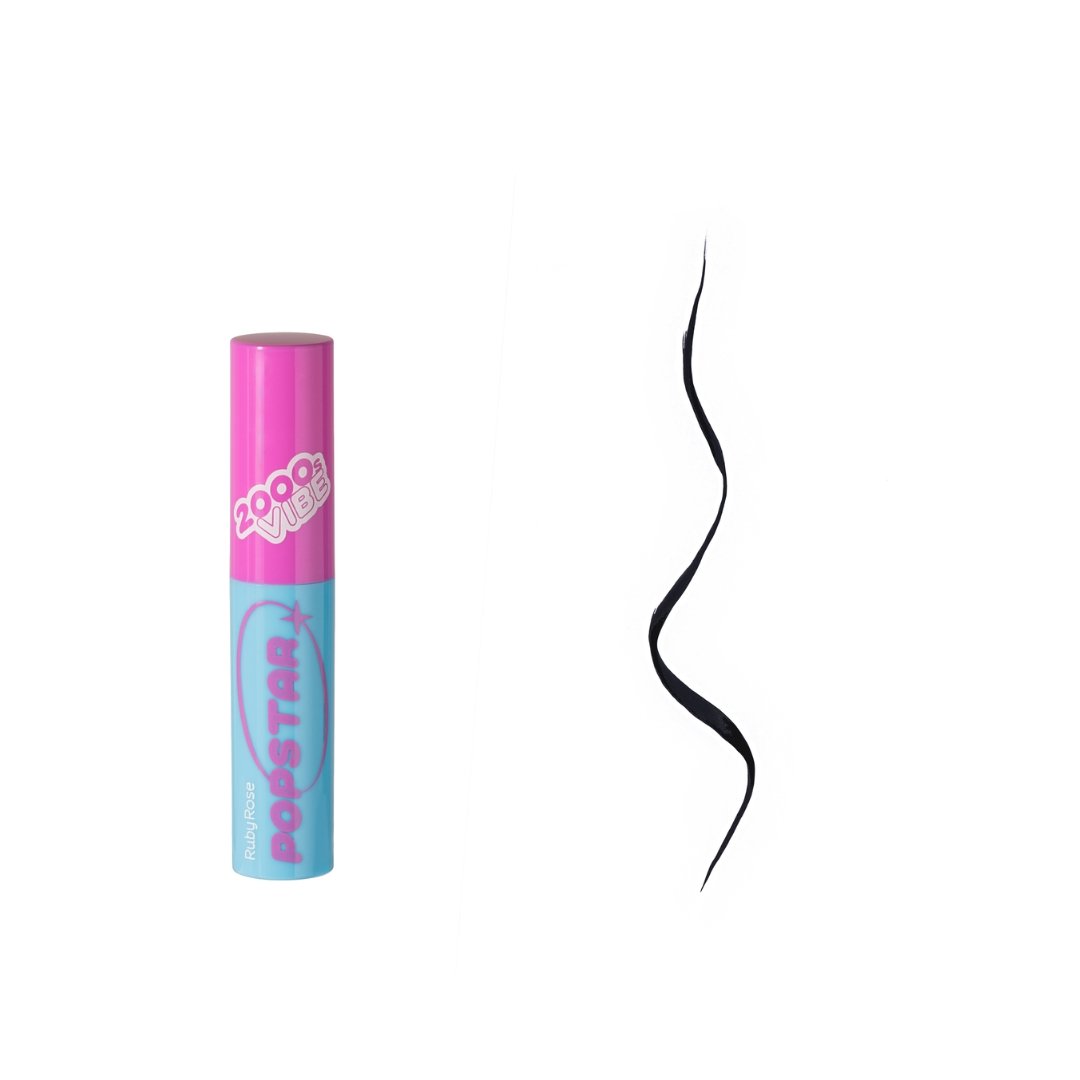 Delineador Liquido Eyes Dont Lie Popstar - HBE2101 - Ruby Rose Preto 2