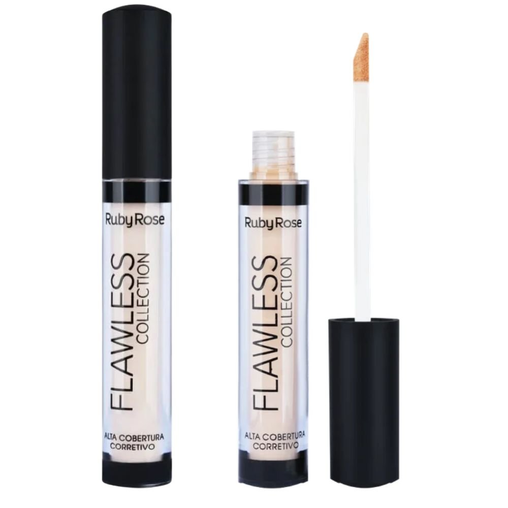 Corretivo Liquido Flawless Collection - Hb8080 - Ruby Rose Nude 1 2