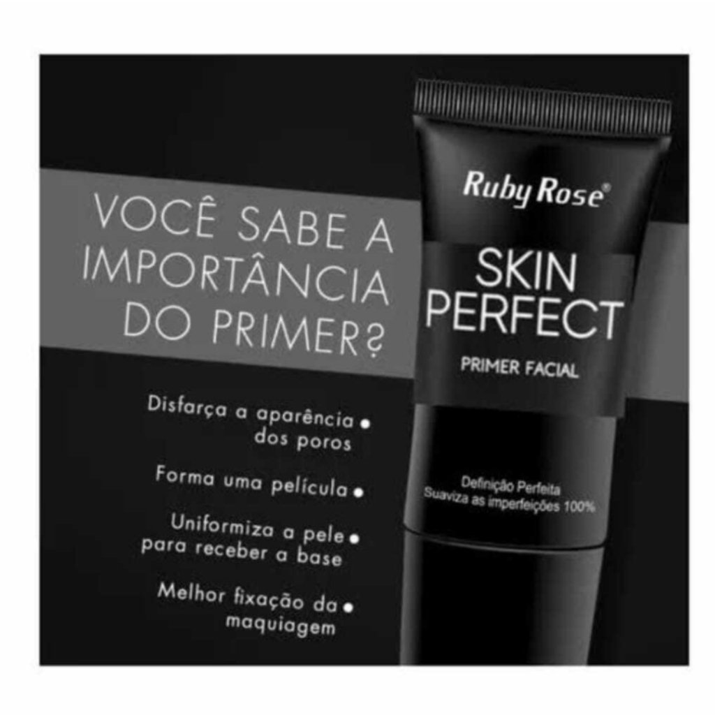 Primer Facial Skin Perfect  - HB8086 - Ruby Rose ÚNICO 4