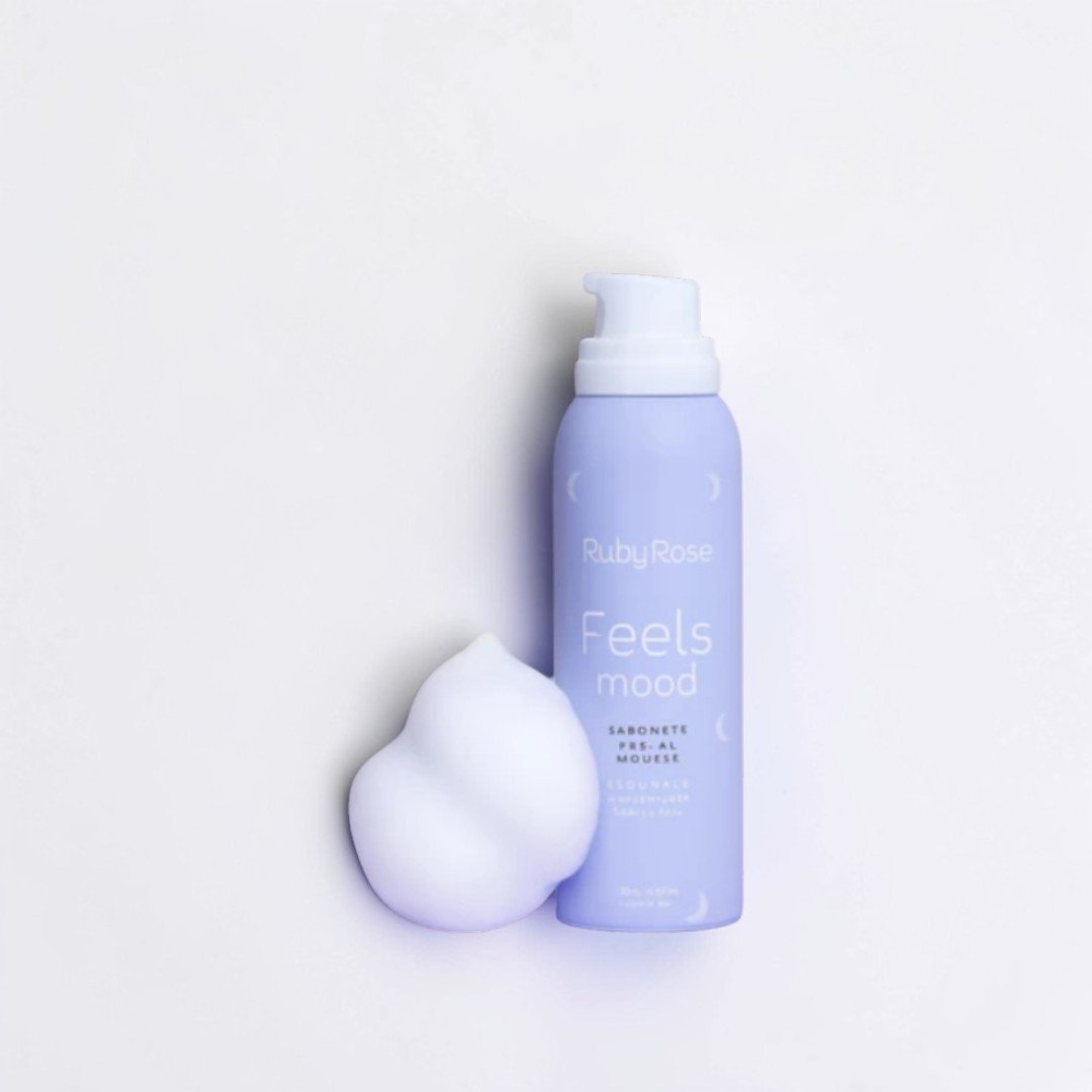 Sabonete Facial Mousse Feels Mood - Hb322 - Ruby Rose ÚNICO 2