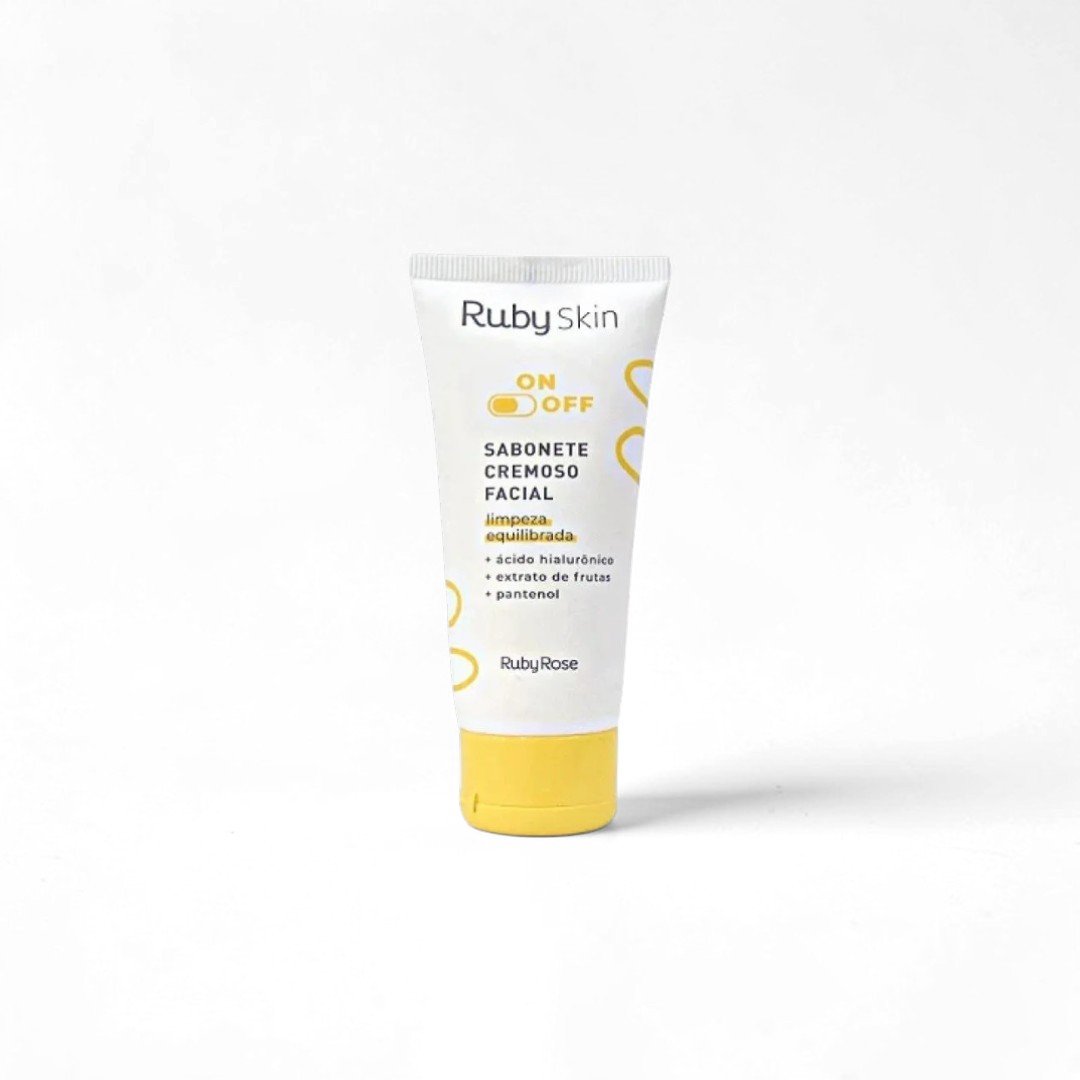 Sabonete Cremoso Hidratacao facial On Off - HB327 - Ruby Rose