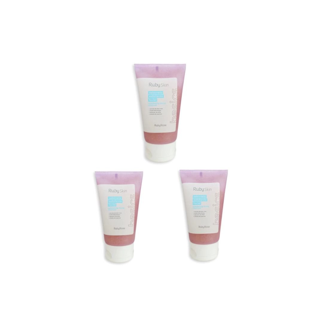 Sabonete Esfoliante Facial Ruby Skin - Hbs3400 - Ruby Rose Rosa 2