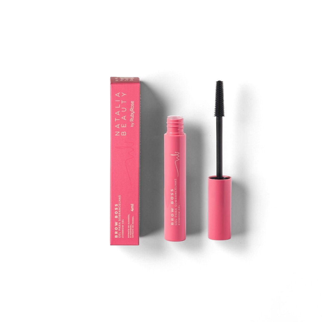 Gel para Sobrancelha Brow Boss Natalia Beauty - HBE2505 - Ruby Rose Preto 3