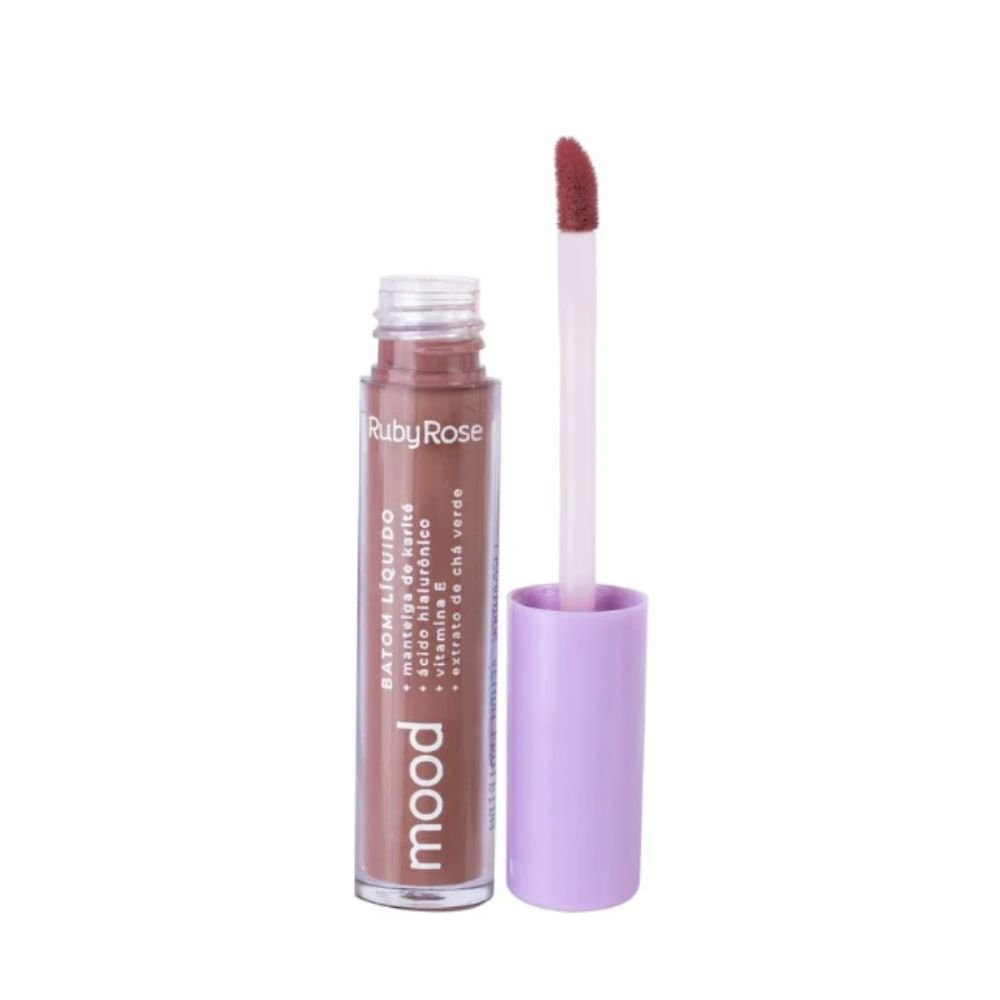 Batom Liquido Mood - Hb566S -  Ruby Rose NOSTALGIA 3