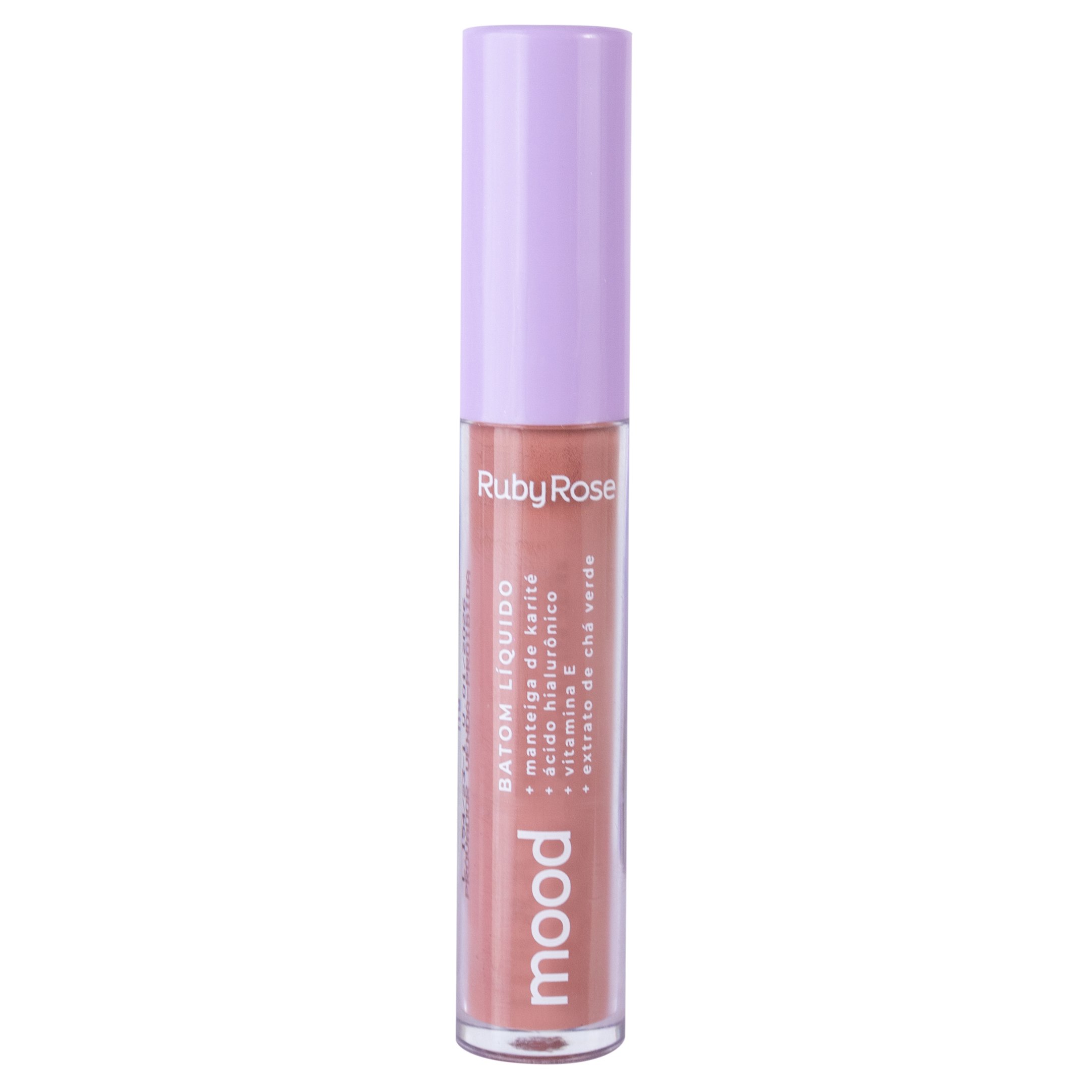 Batom Liquido Mood - Hb566S -  Ruby Rose