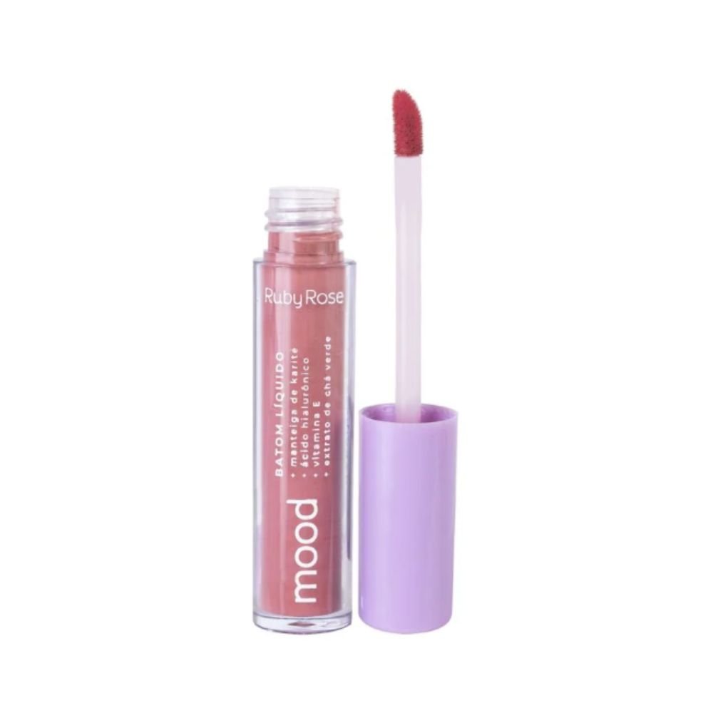 Batom Liquido Mood - Hb566S -  Ruby Rose HAPPINESS 2