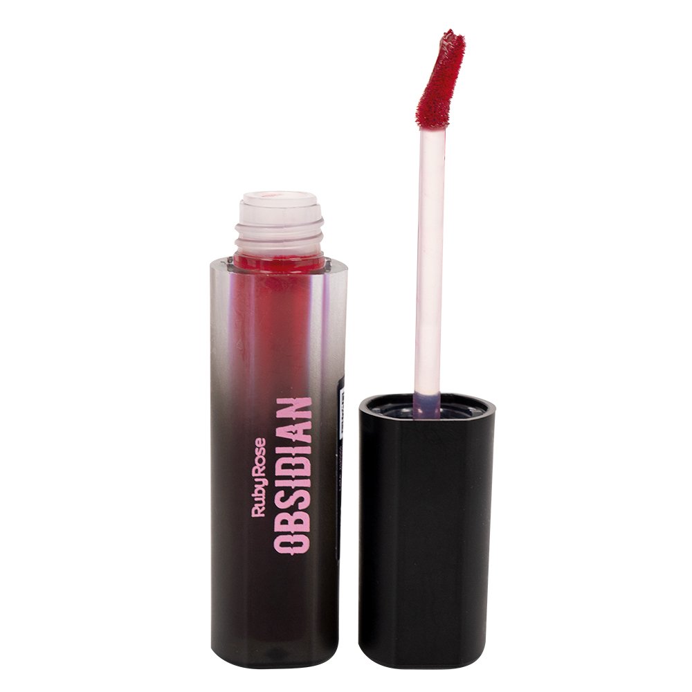 Batom Liquido Creme Lip Obsidian - Hb7100 - Ruby Rose