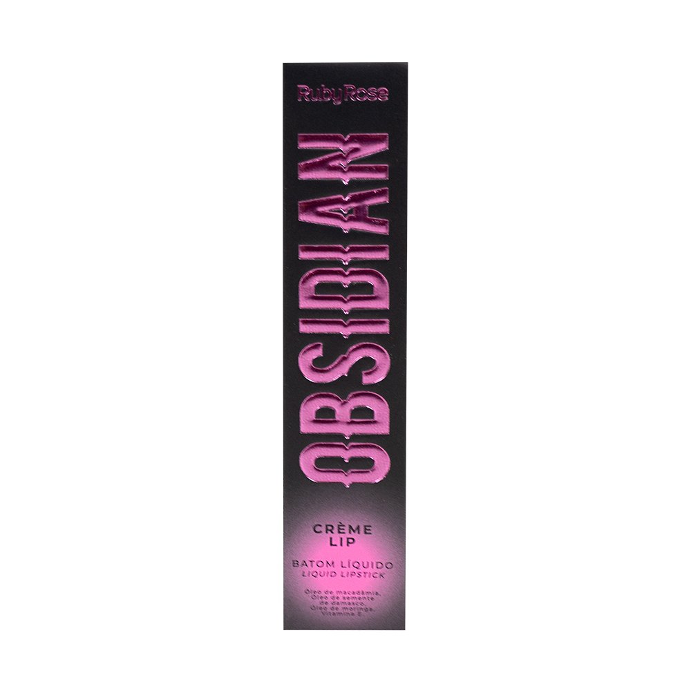 Batom Liquido Creme Lip Obsidian - Hb7100 - Ruby Rose Cor OCL03 2