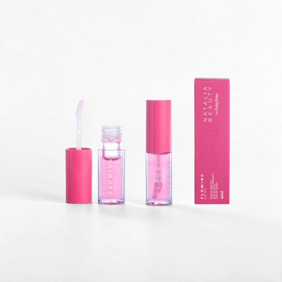 Lip Oil Flowing Natalia Beauty - Hbl6509 - Ruby Rose ÚNICO 2