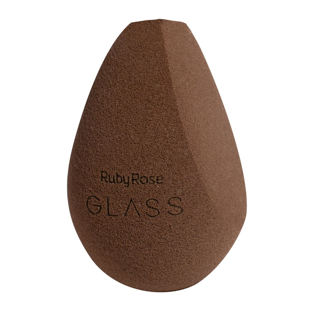 Esponja De Maquiagem Flat Mirror Glass - Hbs06 - Ruby Rose
