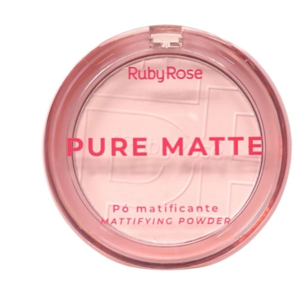 Po Compacto Matificante Pure Matte - Hbm402 - Ruby Rose
