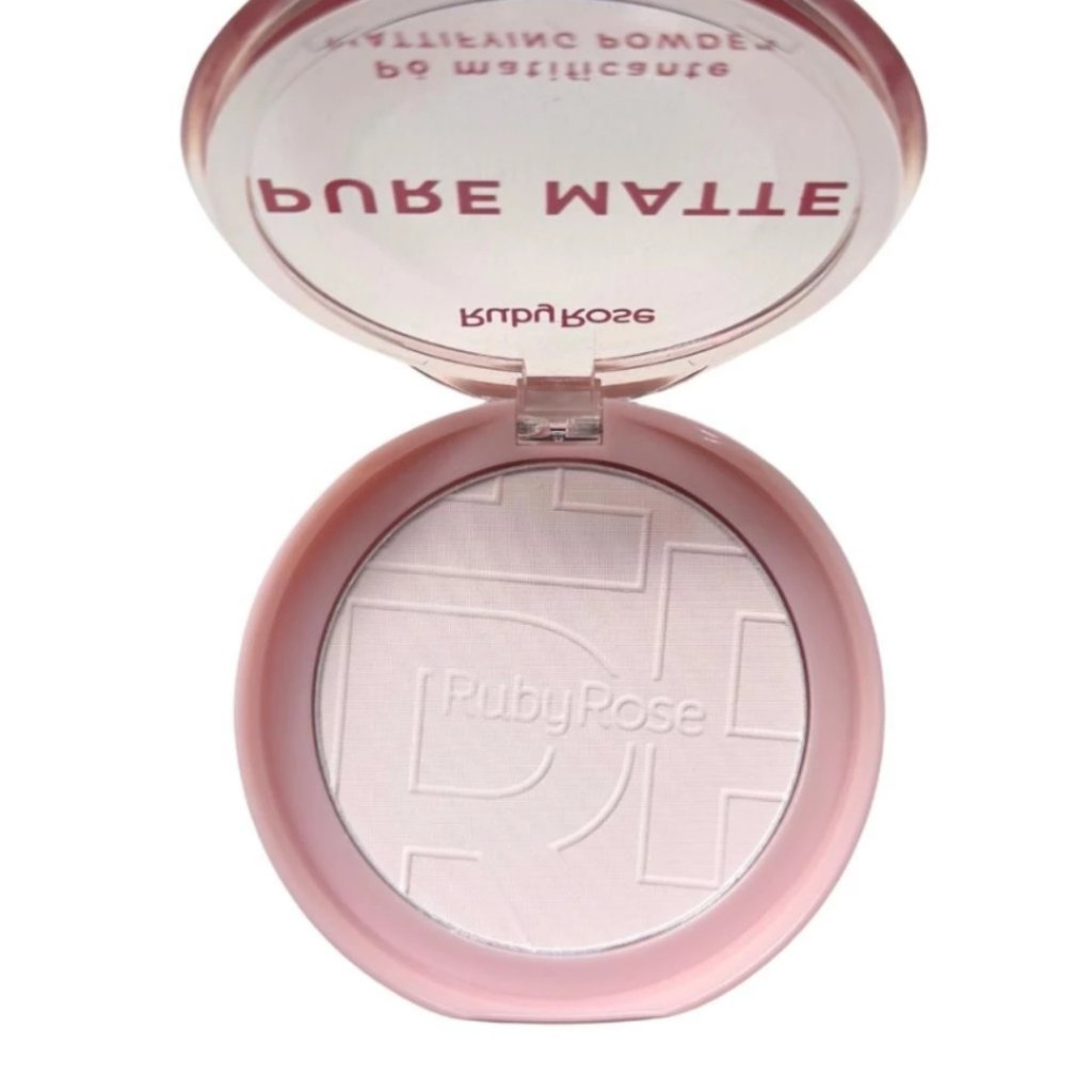 Po Compacto Matificante Pure Matte - Hbm402 - Ruby Rose Bege 6