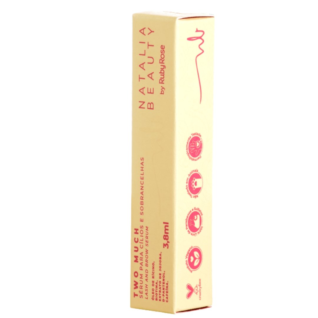 Serum Para Sobrancelha Two Much Natalia Beauty - Hbm1009 - Ruby Rose ÚNICO 5